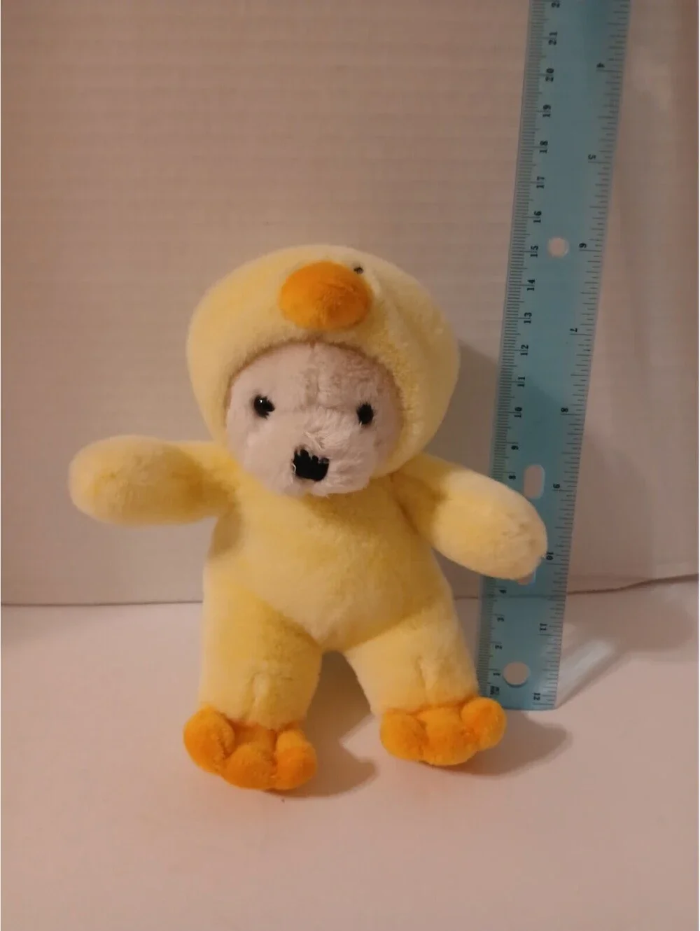 LITTLE Dress Up Bear - Yellow Duck Little Living Nature Plush 6